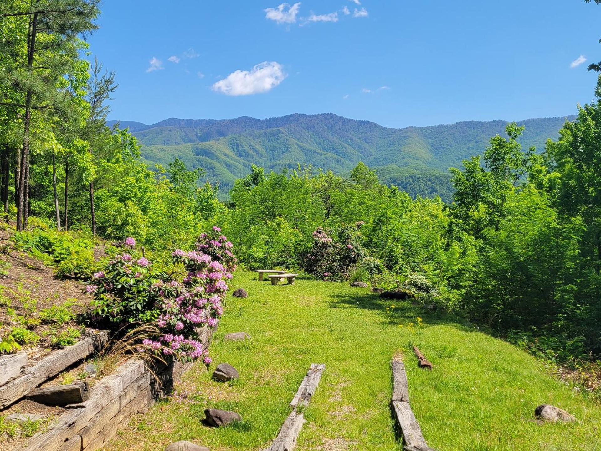 Real Log Cabin With Amazing Views, Hot Tub, Sauna, Games Gatlinburg Exterior photo